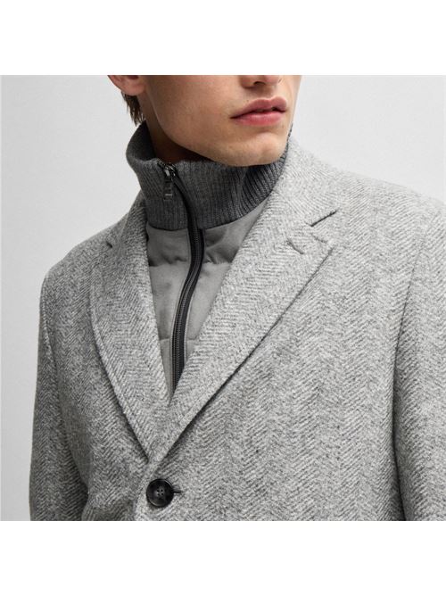 Cappotto  grigio in misto lana BOSS | 50528131 H-HYDE-J-BIB-PAD.030